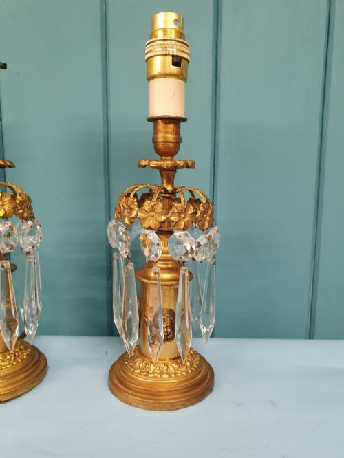 PAIR OF EARLY 20TH CENTURY TABLE LAMPS - ADDITIONAL PHOTO 3
