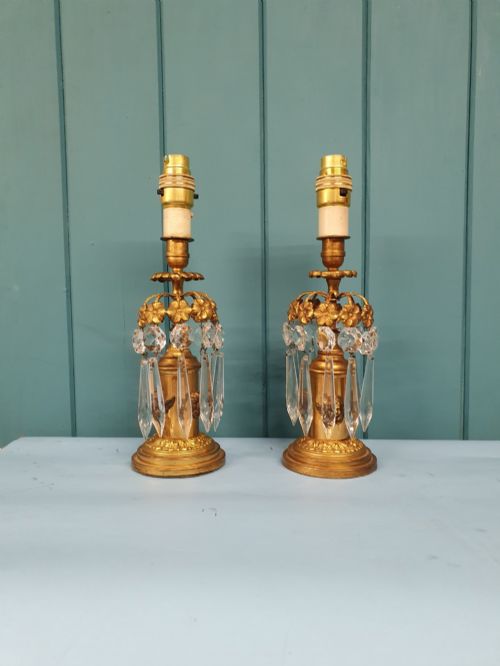 PAIR OF EARLY 20TH CENTURY TABLE LAMPS - ADDITIONAL PHOTO 6