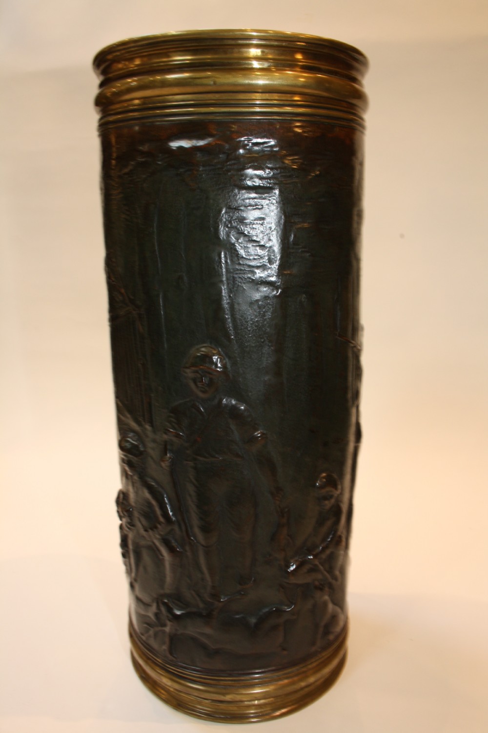 Brass and Copper Stick Stand View III