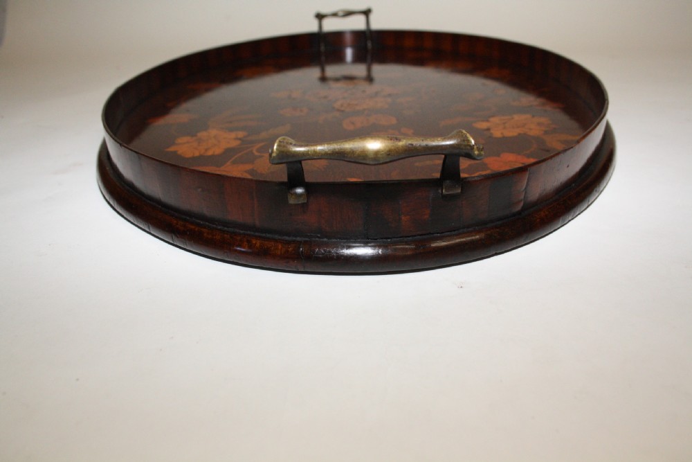 George III Mahogany Parquetry Tray View VII