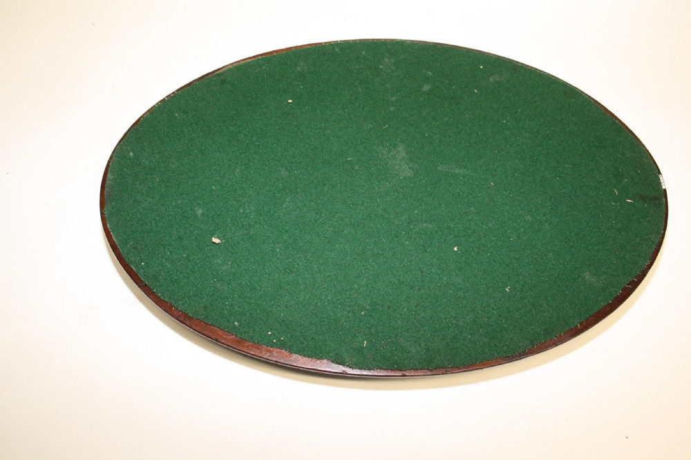 George III Mahogany Parquetry Tray View VIII