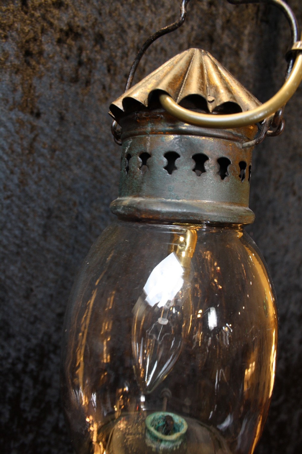 Late 19th century French porch light View II