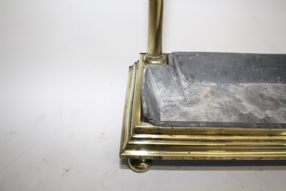 Late 19th century sticks stand brass View II