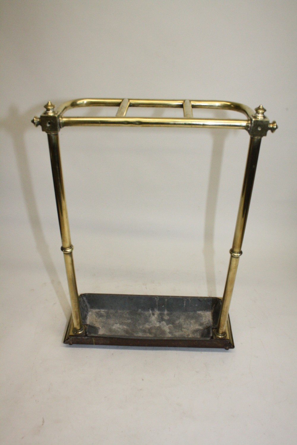 Late 19th century sticks stand brass View IX