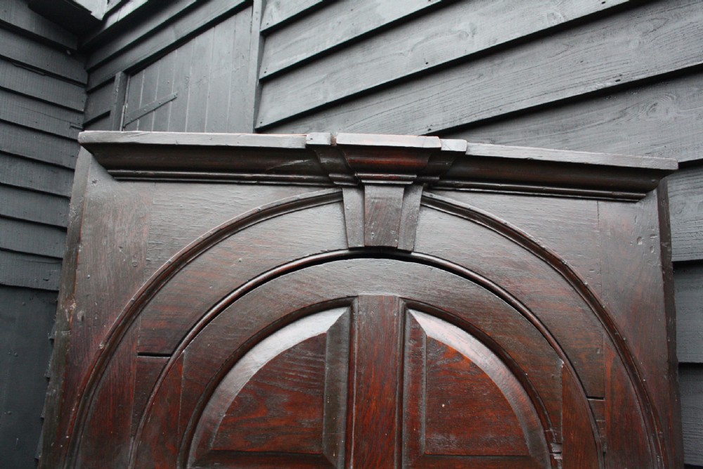 Mid 18th century oak corner cupboard View VI