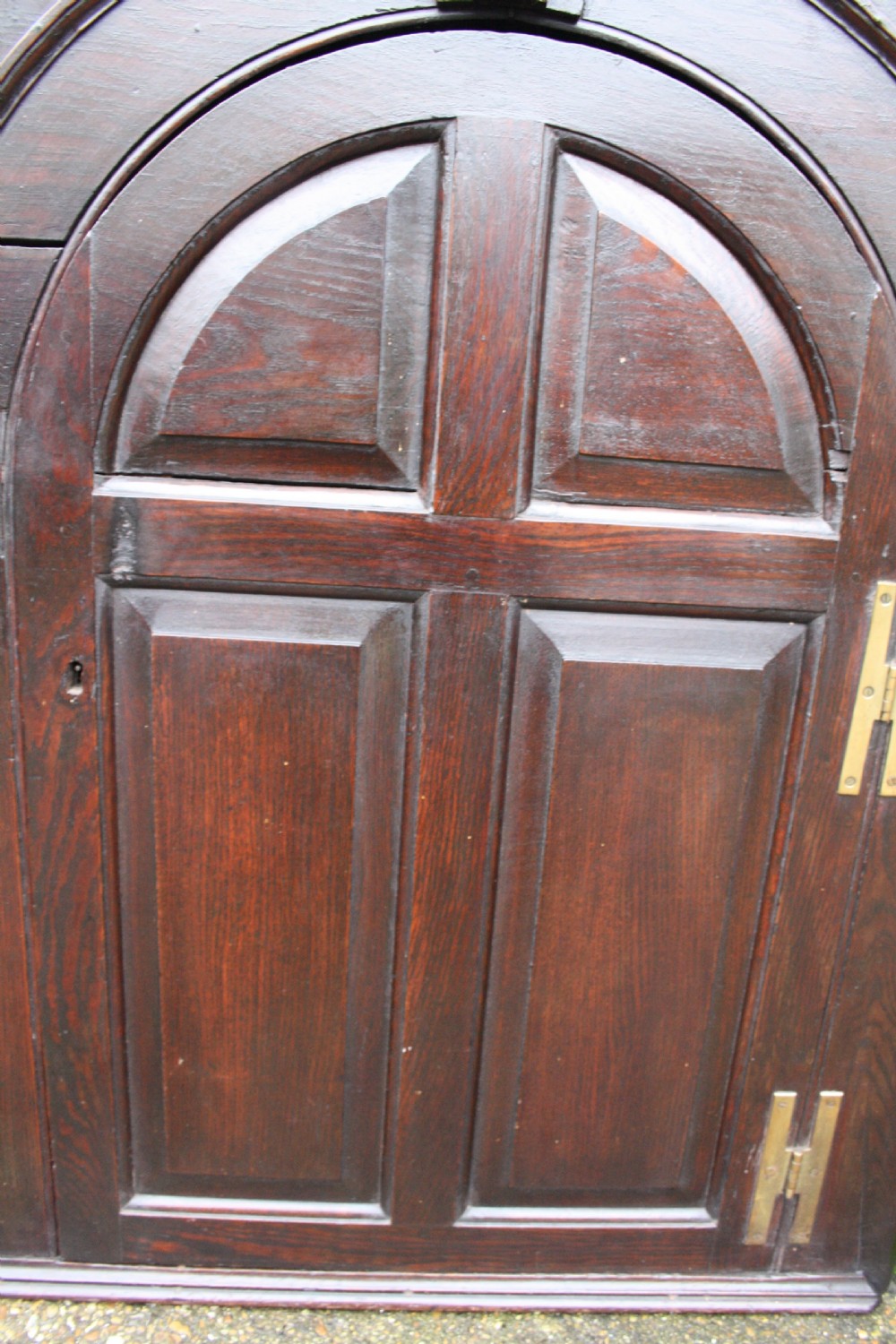 Mid 18th century oak corner cupboard View IX