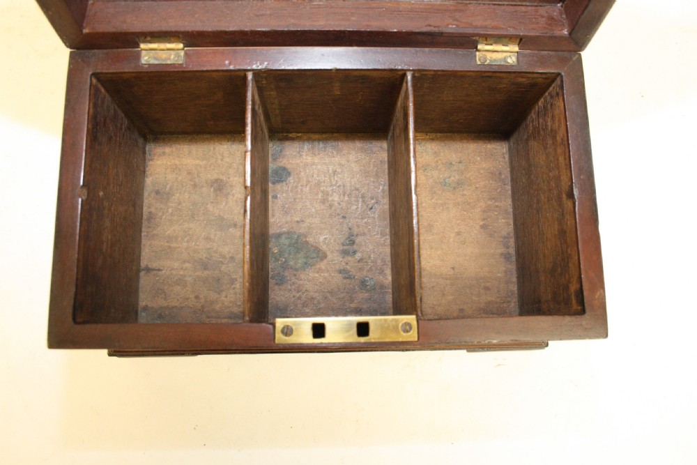 Early Georgian tea caddy View VII