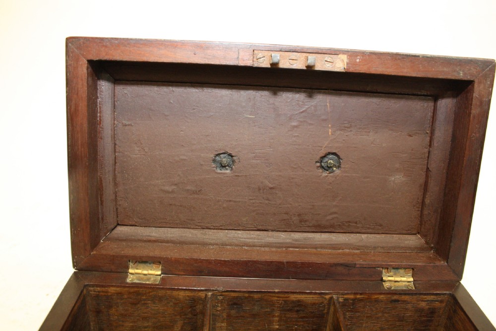 Early Georgian tea caddy View VIII