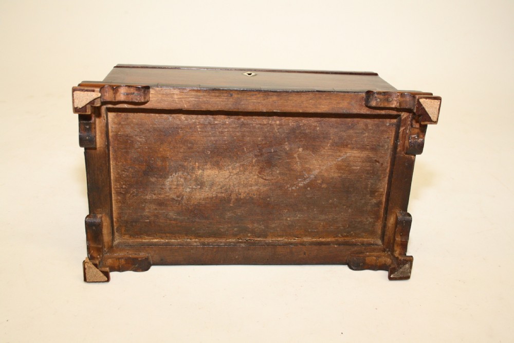 Early Georgian tea caddy View XIII