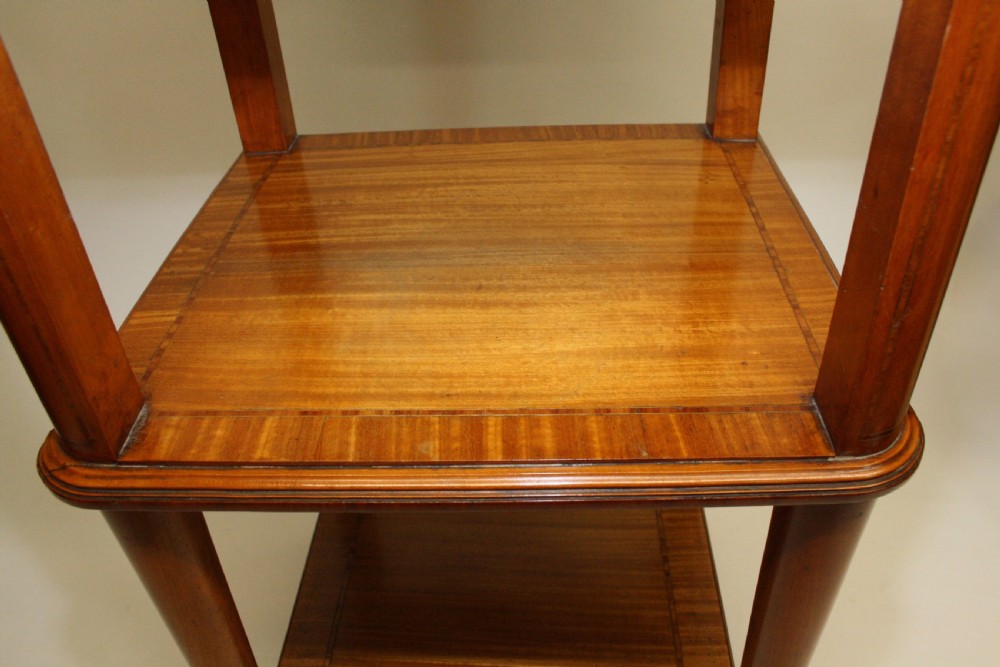 Circa 1880. Pair of satinwood French bedside tables View XII