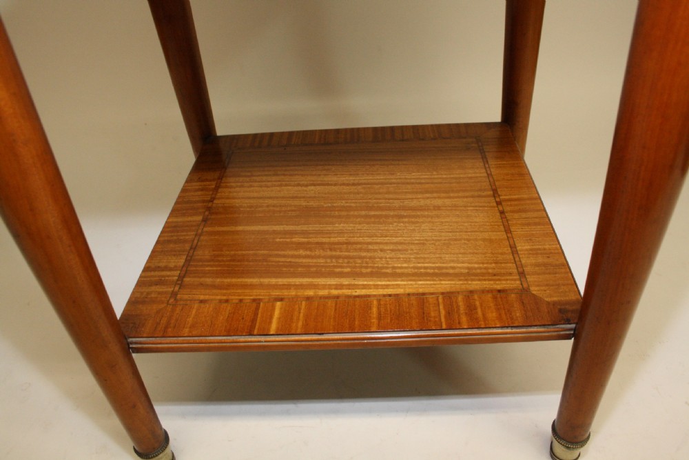 Circa 1880. Pair of satinwood French bedside tables View XIII