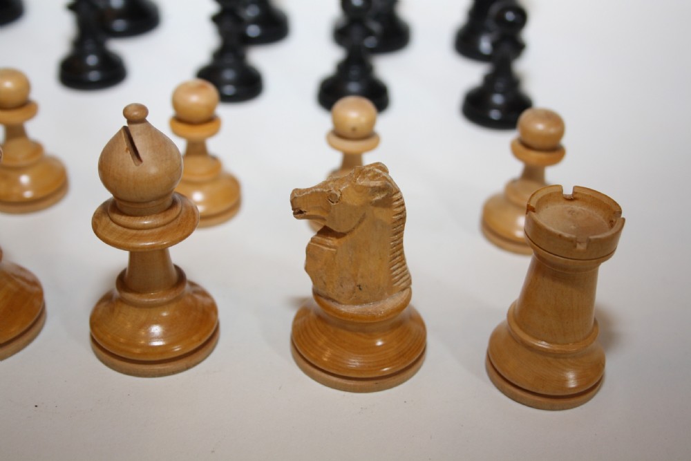Early 20th century chess set View II