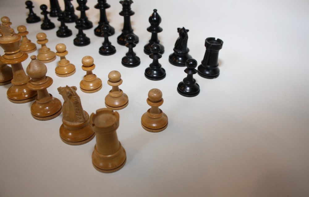 Early 20th century chess set View VII