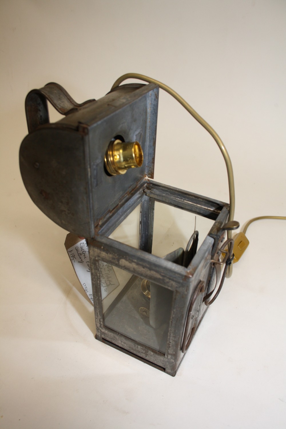 Early 20th century Railway lantern View VIII