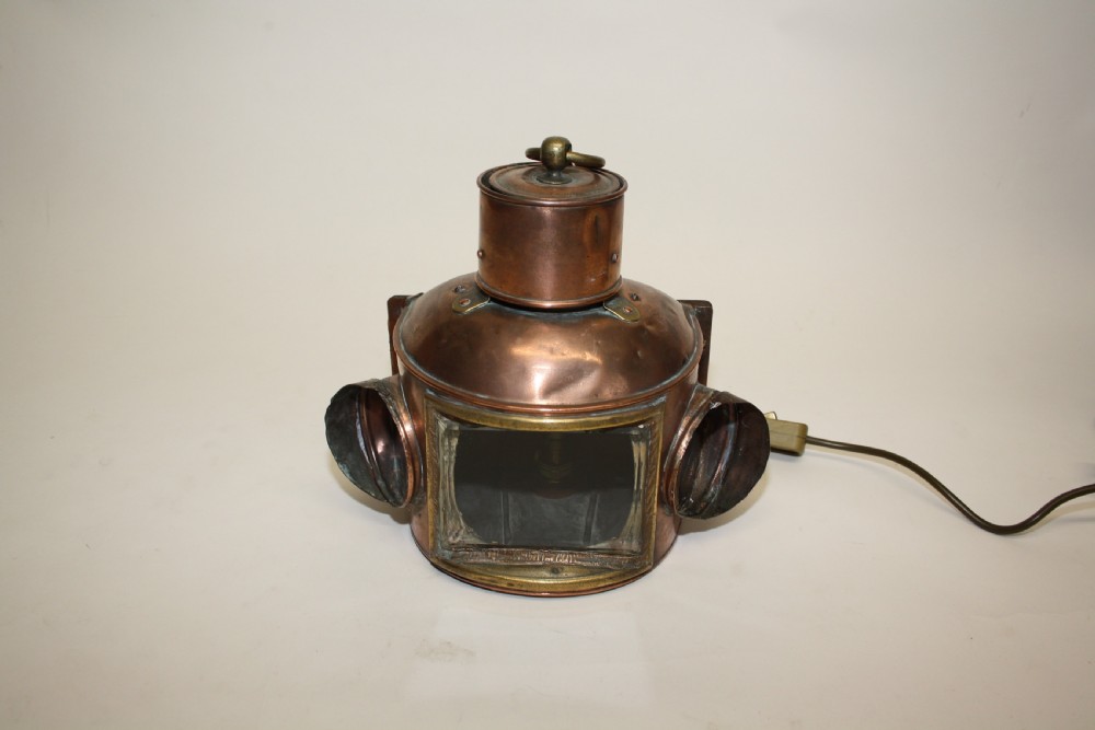 Late 19th-century boat lantern