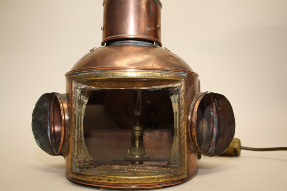 Late 19th-century boat lantern View IX