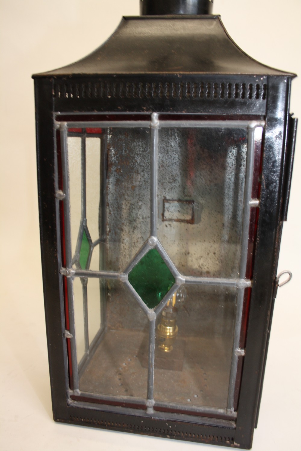 19th century Large steel lantern View III