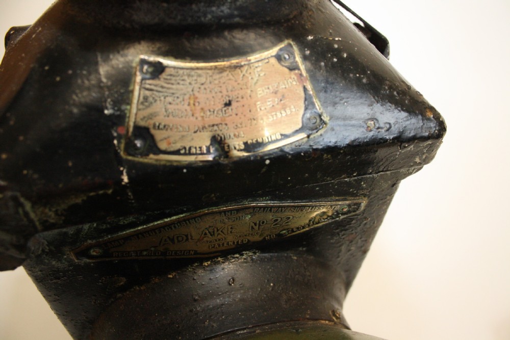 Early 20th century Railway light View VIII