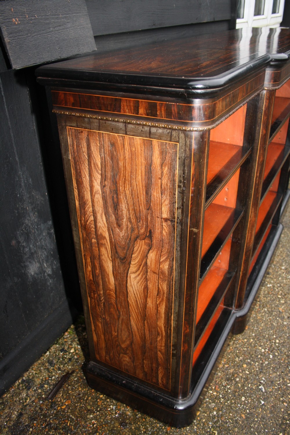 Early 19th century Breakfront  bookcase, super quality View III