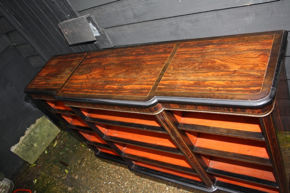 Early 19th century Breakfront  bookcase, super quality View IV