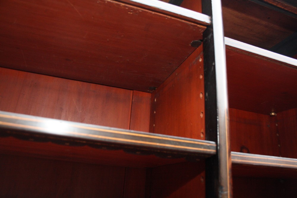 Early 19th century Breakfront  bookcase, super quality View XI