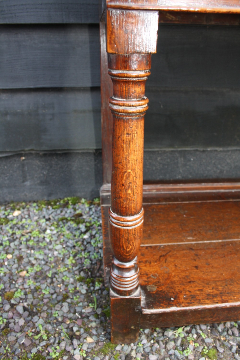 Georgian pot board oak dresser C1780 View III