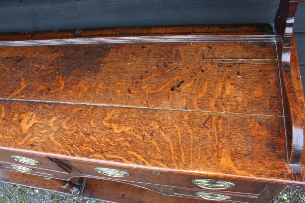 Georgian pot board oak dresser C1780 View XII