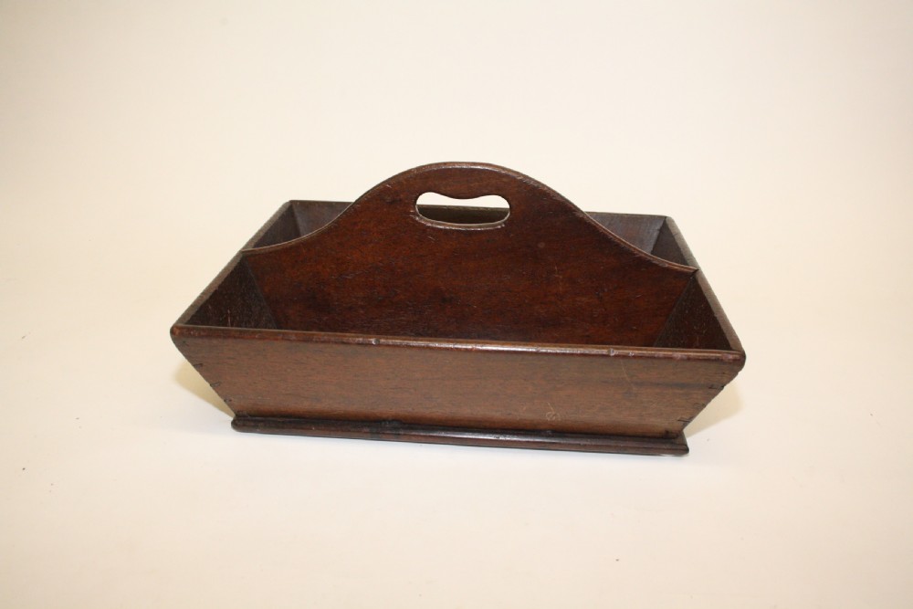 19th-century cutlery box