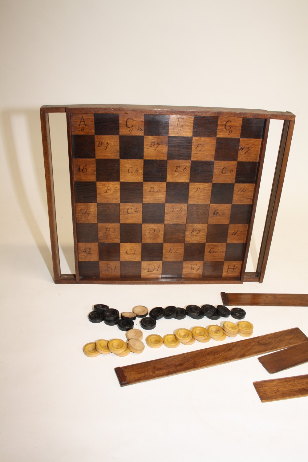 Late 19th century chess board  in Walnut View X