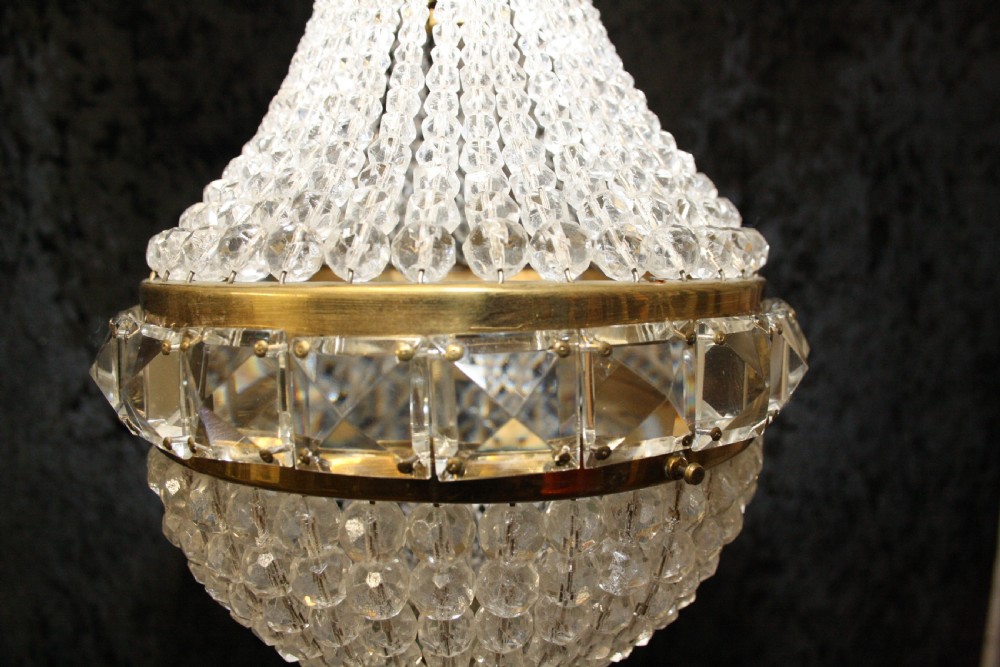 Pair of early 20th century Italian Chandeliers  View III