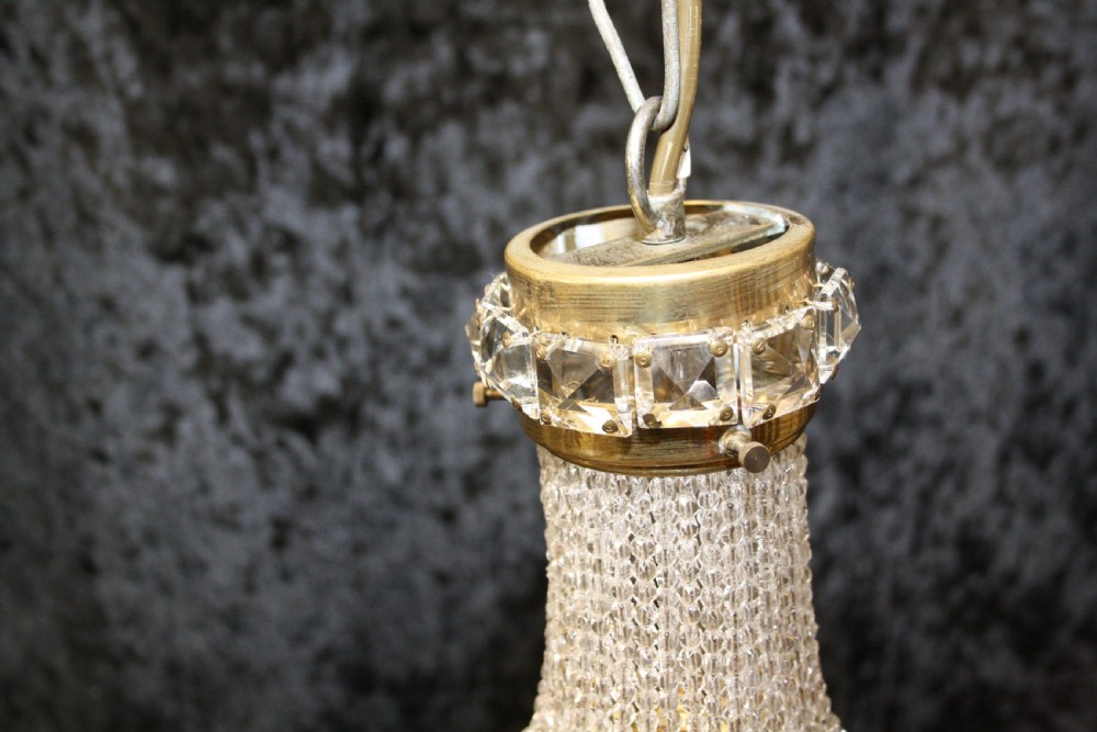 Pair of early 20th century Italian Chandeliers  View VI