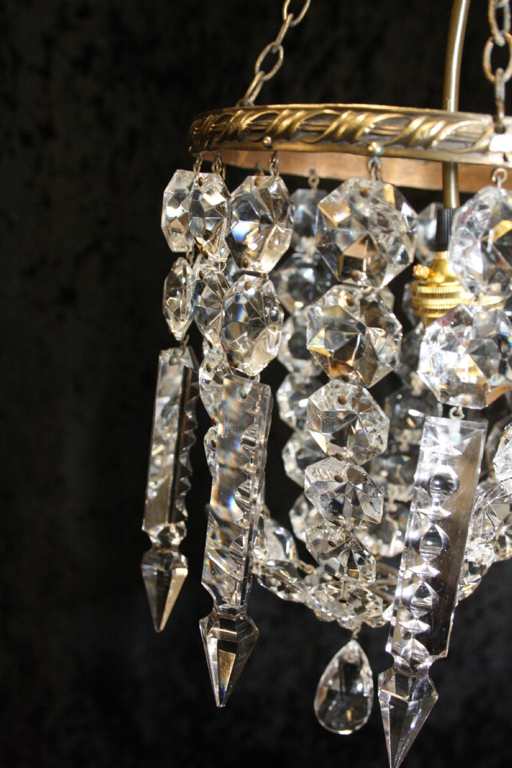 Early 20th century lustre chandelier View V