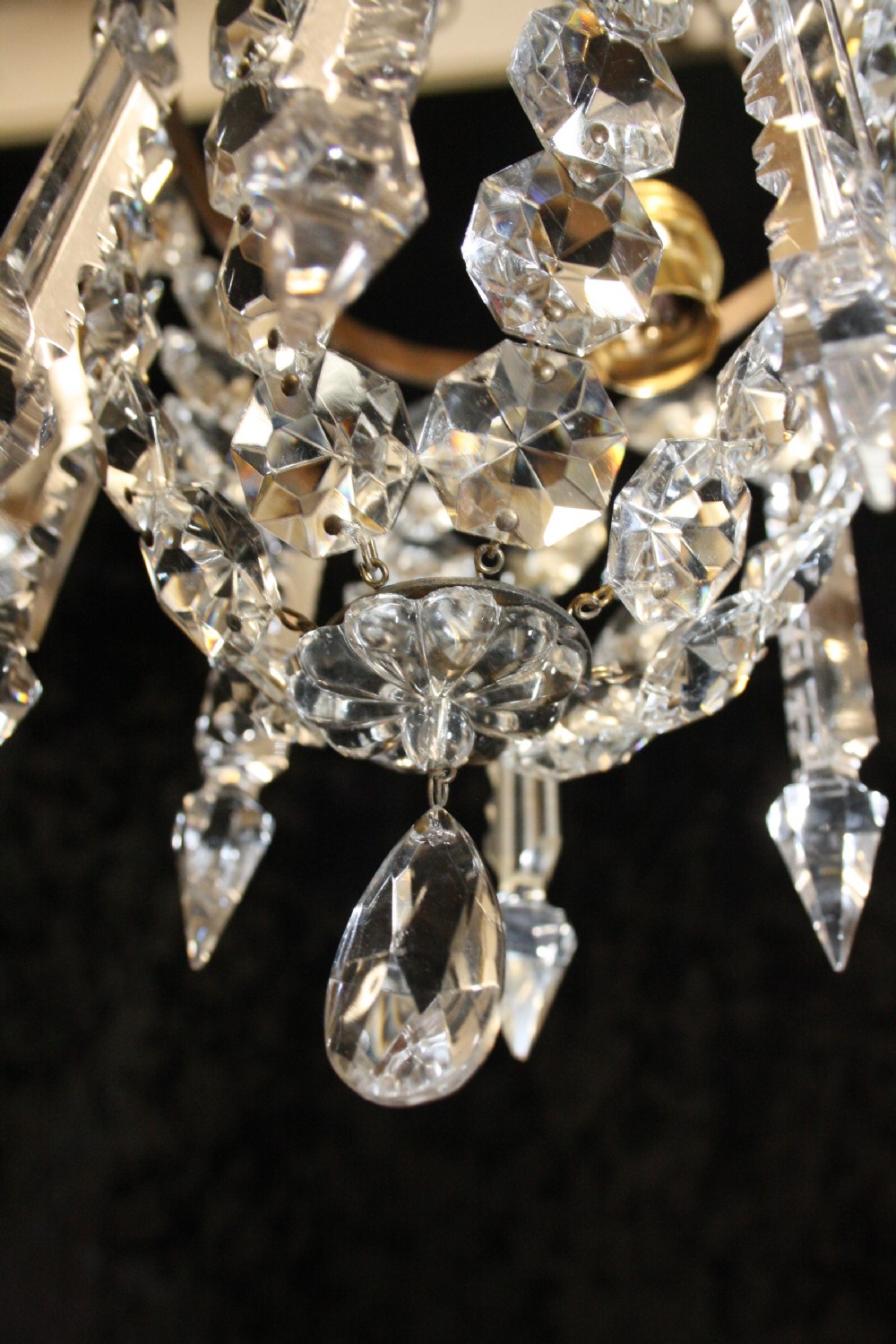 Early 20th century lustre chandelier View VI