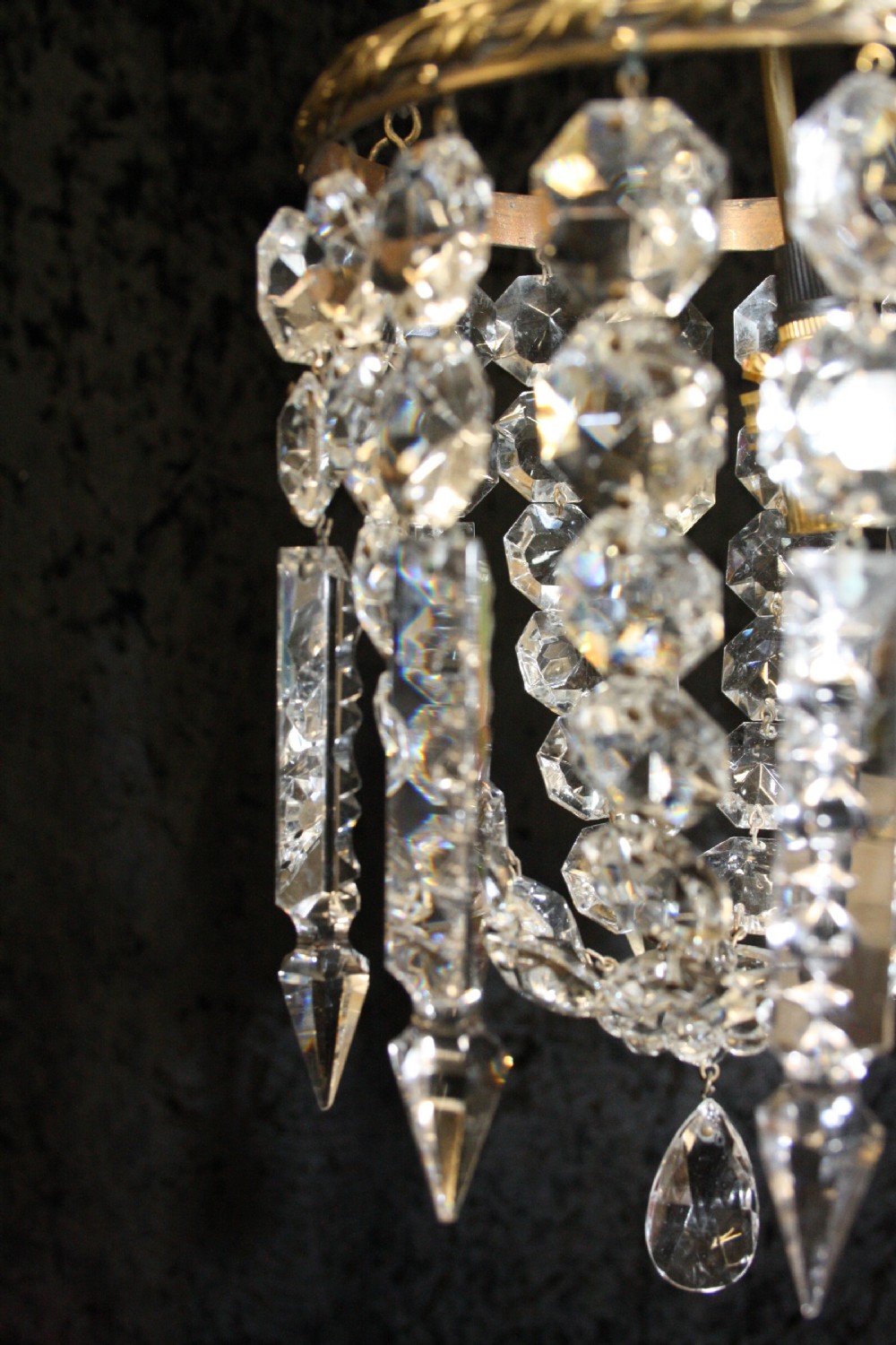 Early 20th century lustre chandelier View VII