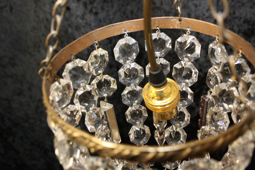 Early 20th century lustre chandelier View VIII