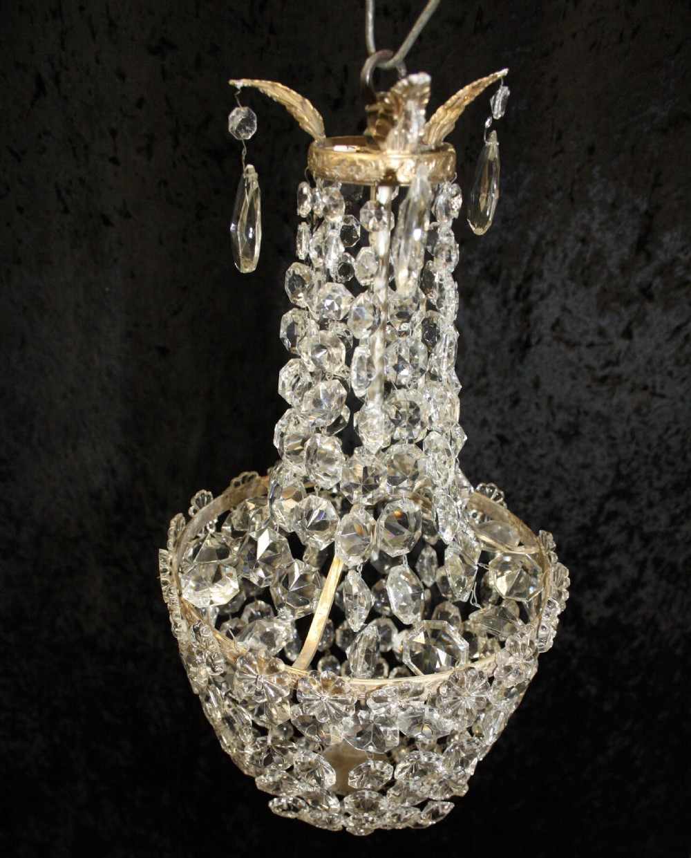 Early 20th century Bag chandelier View II
