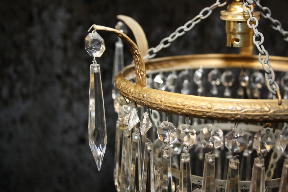 Early 20th century spike chandelier View IV