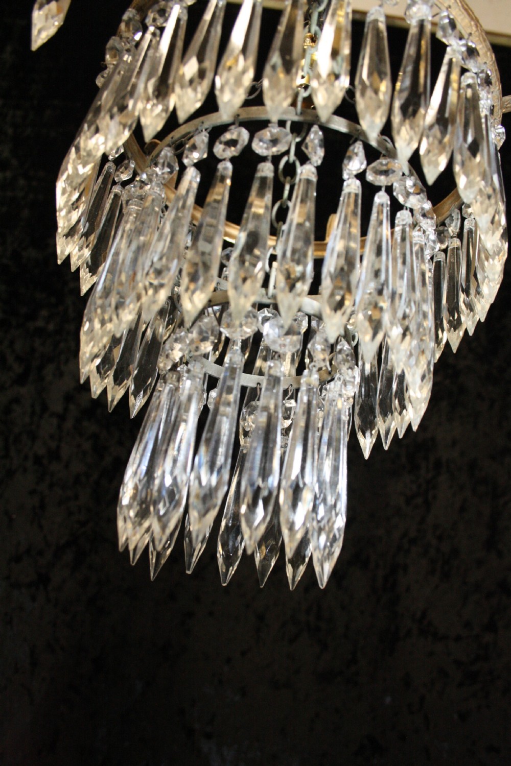 Early 20th century spike chandelier View VI