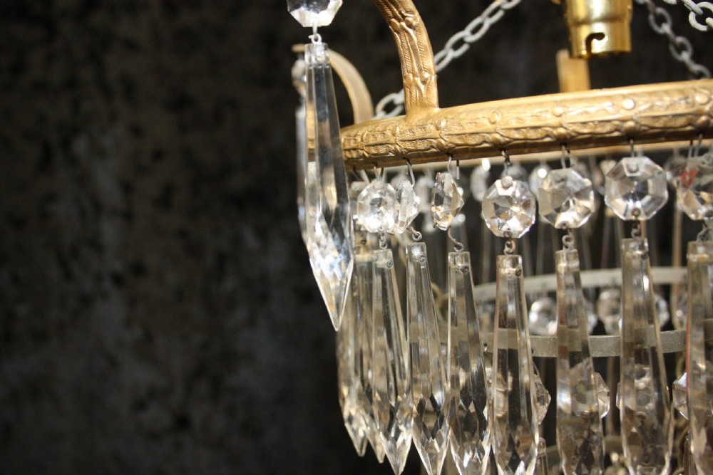 Early 20th century spike chandelier View VII