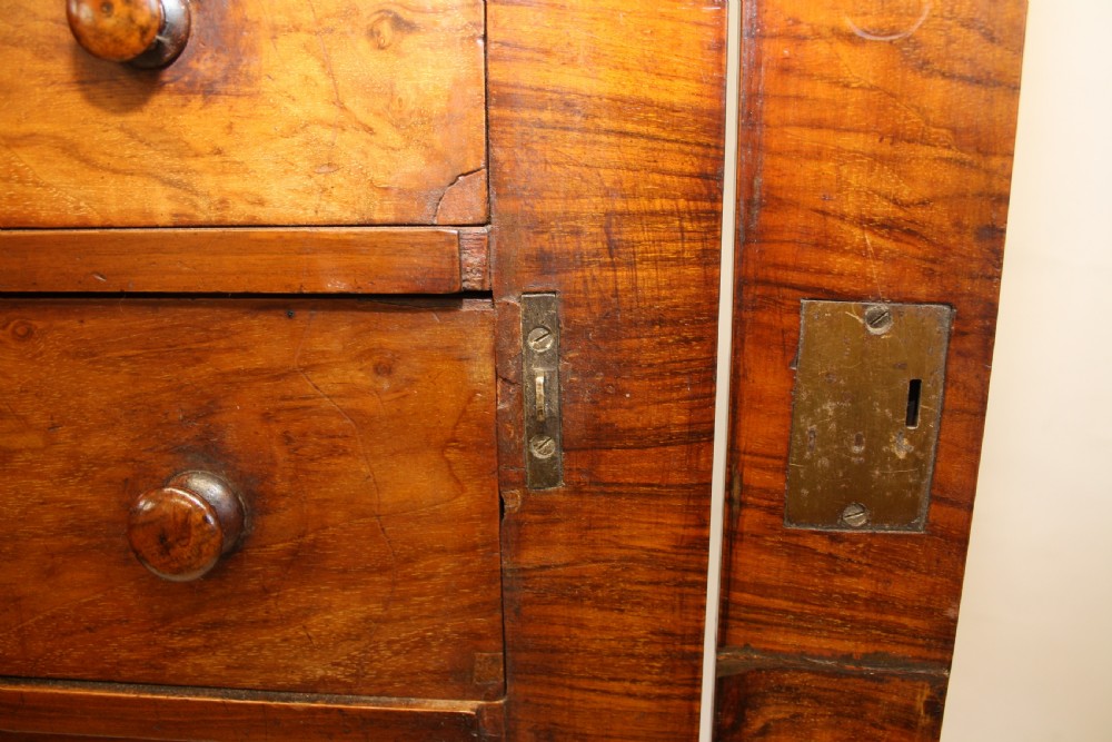 Late 19th century walnut Wellington chest View V