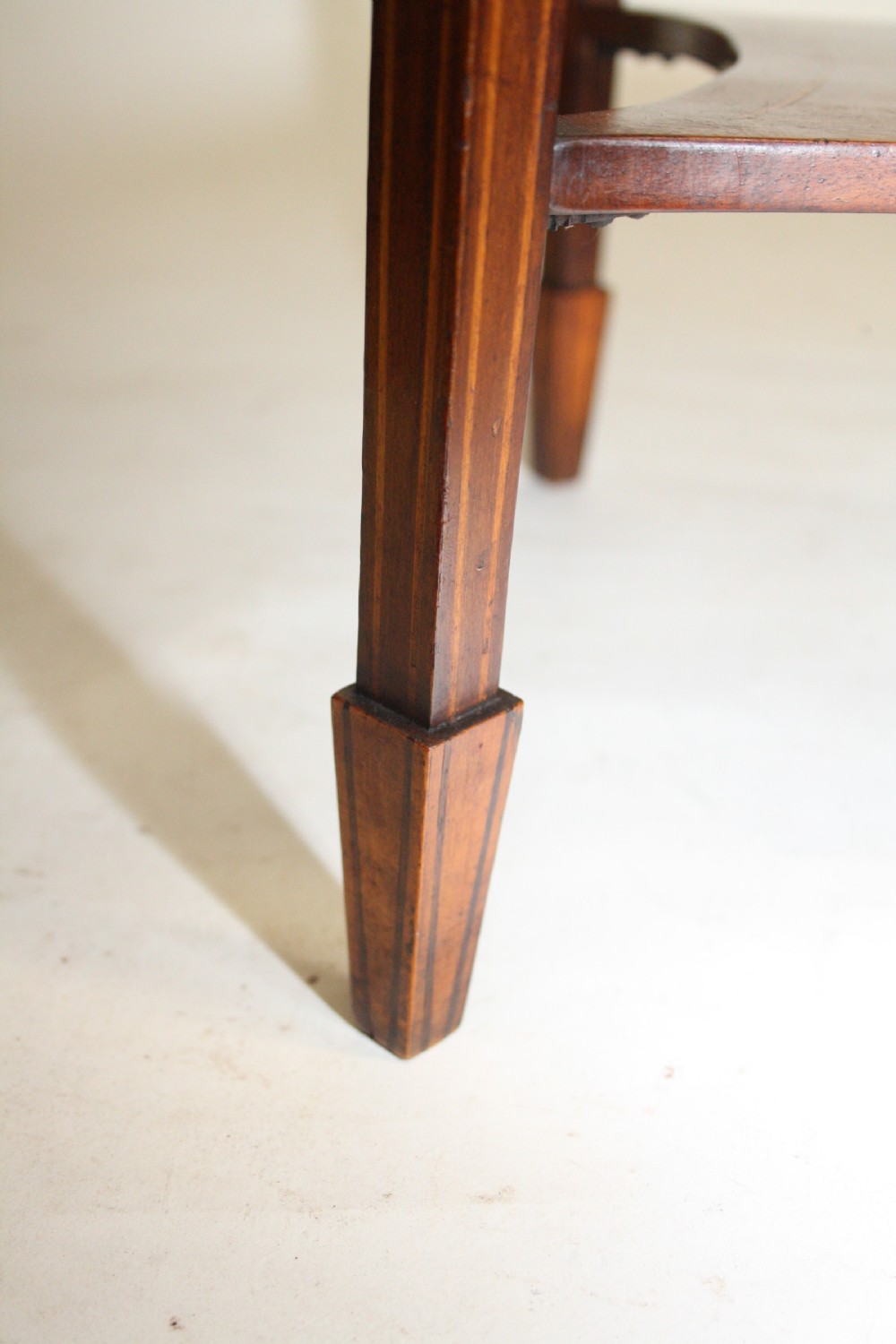 Oval occasional table circa 1900  View V