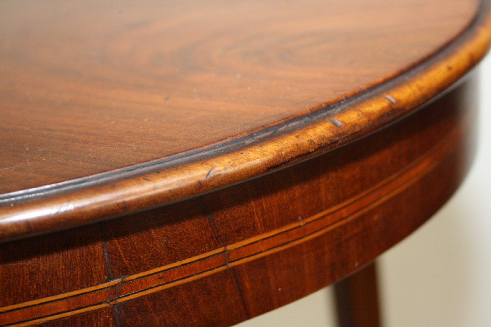 Oval occasional table circa 1900  View VIII