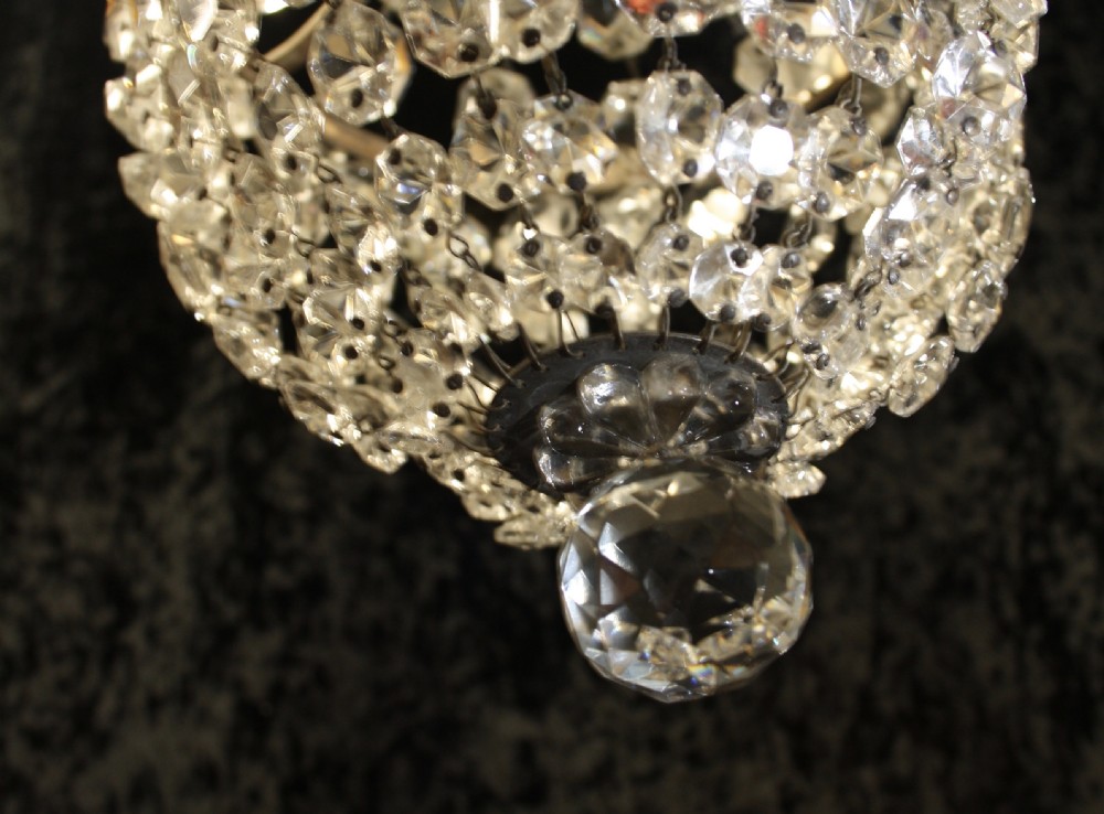 Early 20th century Bag chandelier View II
