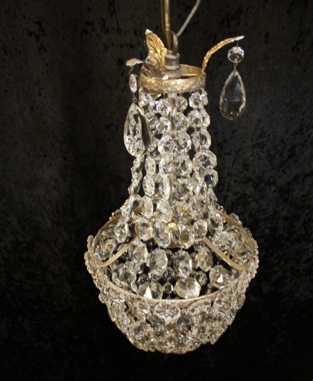Early 20th century Bag chandelier View IV