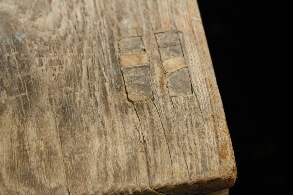 Late 19th century rustic stool  View II