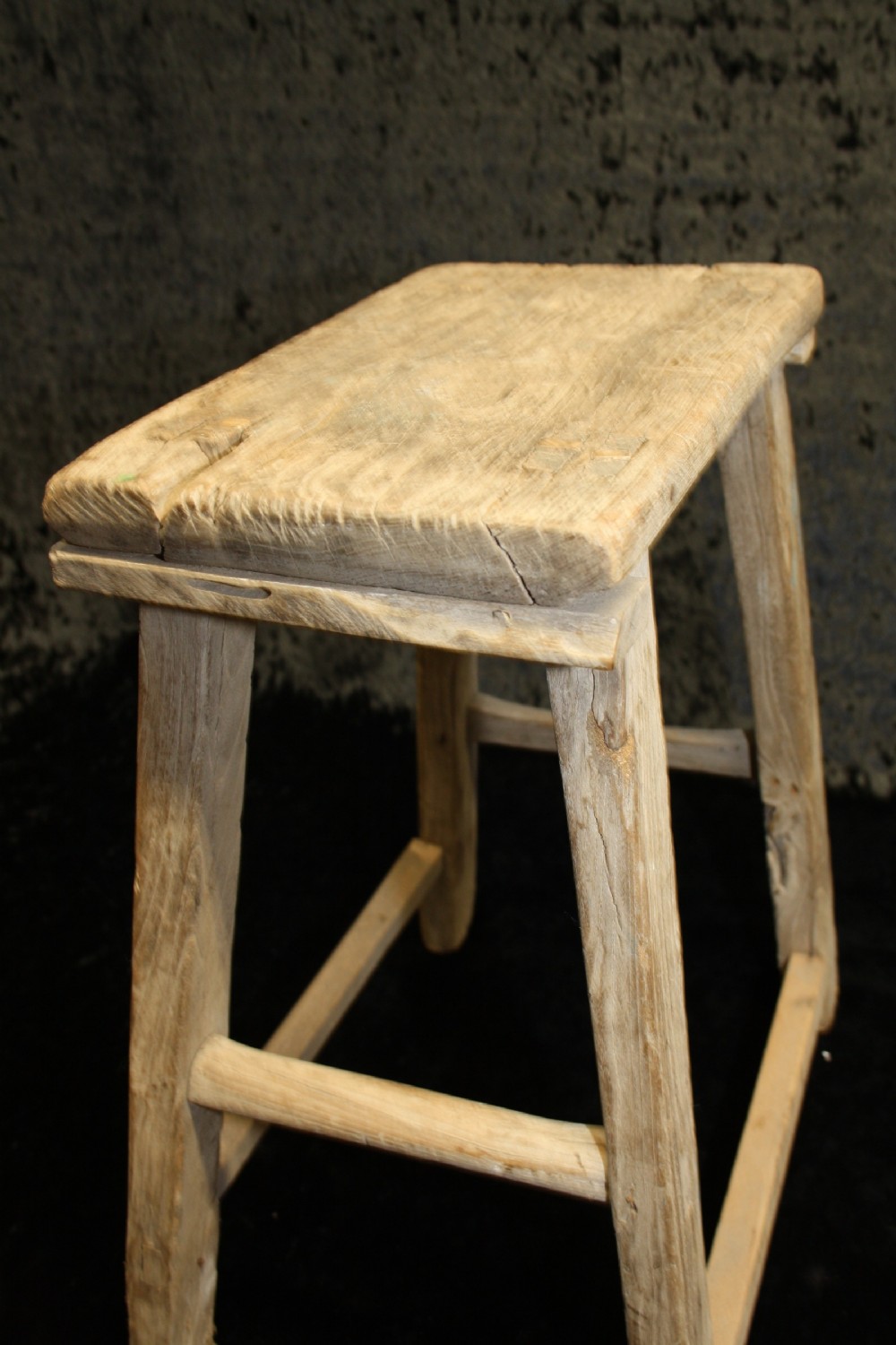 Late 19th century rustic stool  View IV