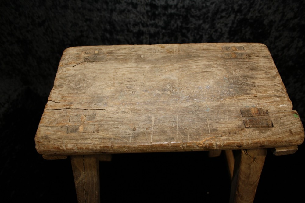 Late 19th century rustic stool  View VIII
