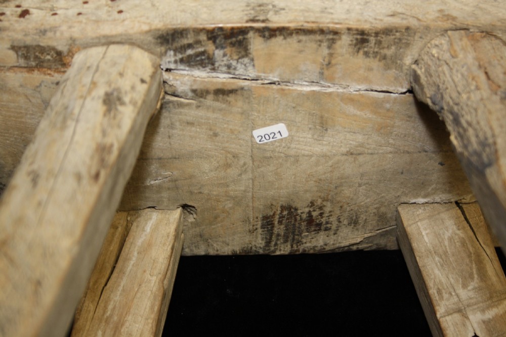 Late 19th century rustic stool  View II