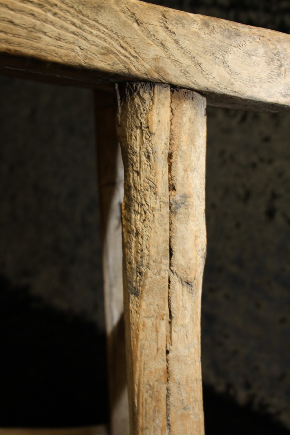 Late 19th century rustic stool  View III