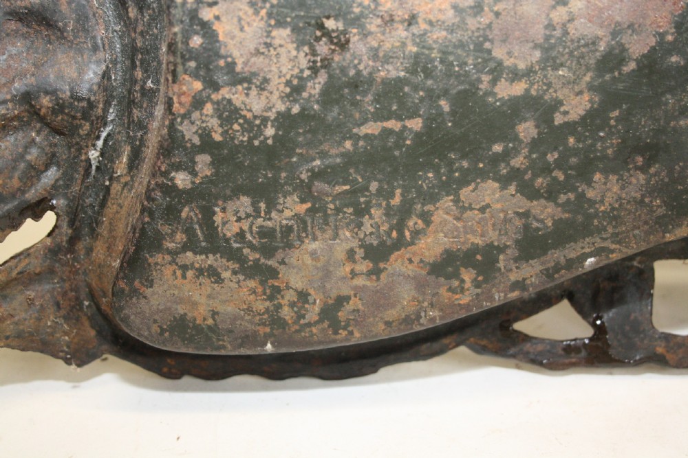 Cast iron stick stand C1880 View IX